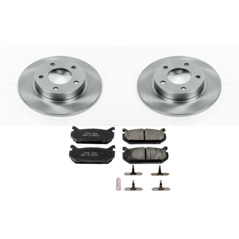 PSB Autospecialty Kit - Power Stop 93-97 Ford Probe Rear Autospecialty Brake Kit