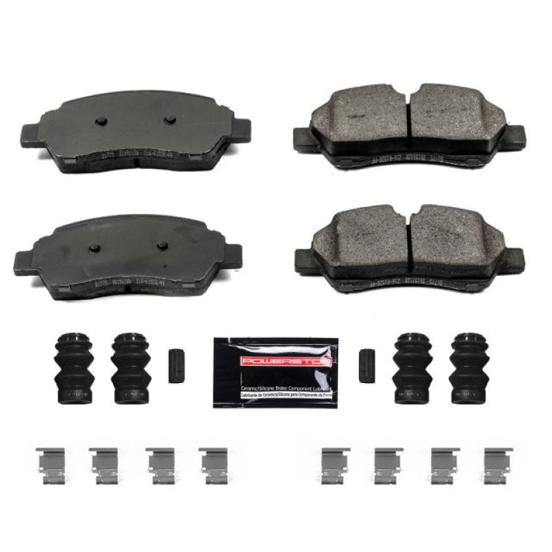 PSB Z23 Evolution Brake Pads - Power Stop 15-19 Ford Transit-150 Rear Z23 Evolution Sport Brake Pads w/Hardware