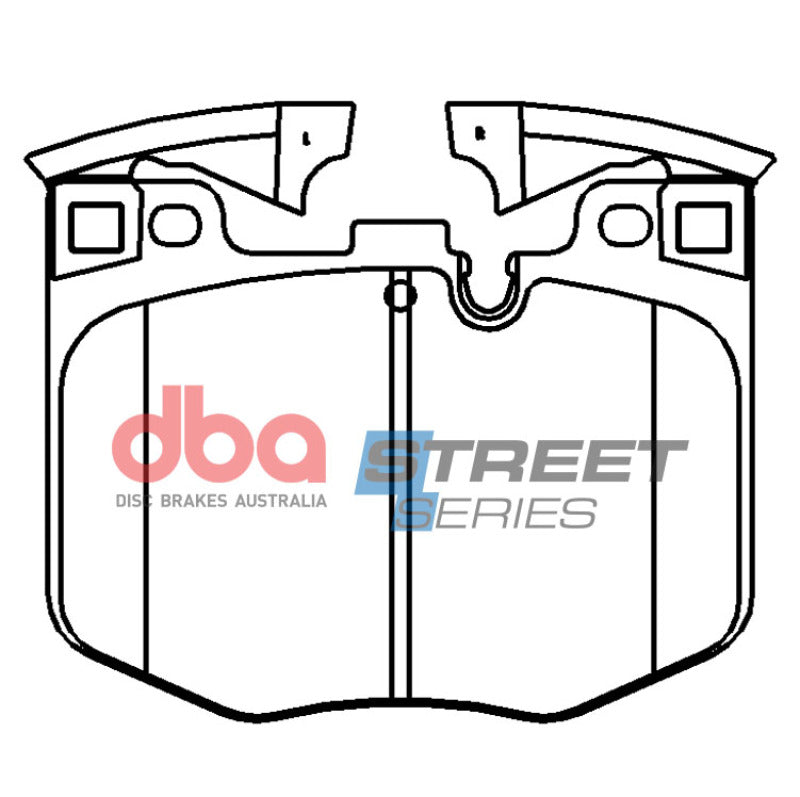 DBA Street Series Brake Pads - DBA 2018+ BMW X3 Street Series Front Brake Pads