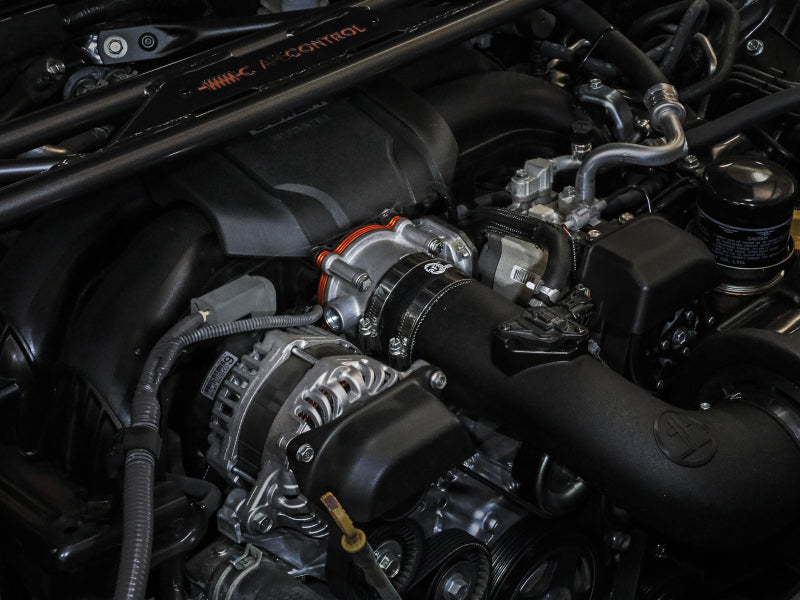 AFE Silver Bullet TBS - aFe Silver Bullet Throttle Body Spacers TBS 22-23 Toyota GR86 H4-2.4L - Orange