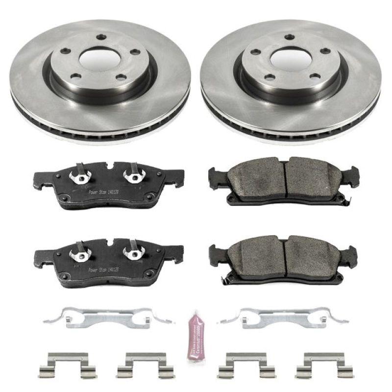 PSB Autospecialty Kit - Power Stop 08-09 Pontiac G8 Front Autospecialty Brake Kit