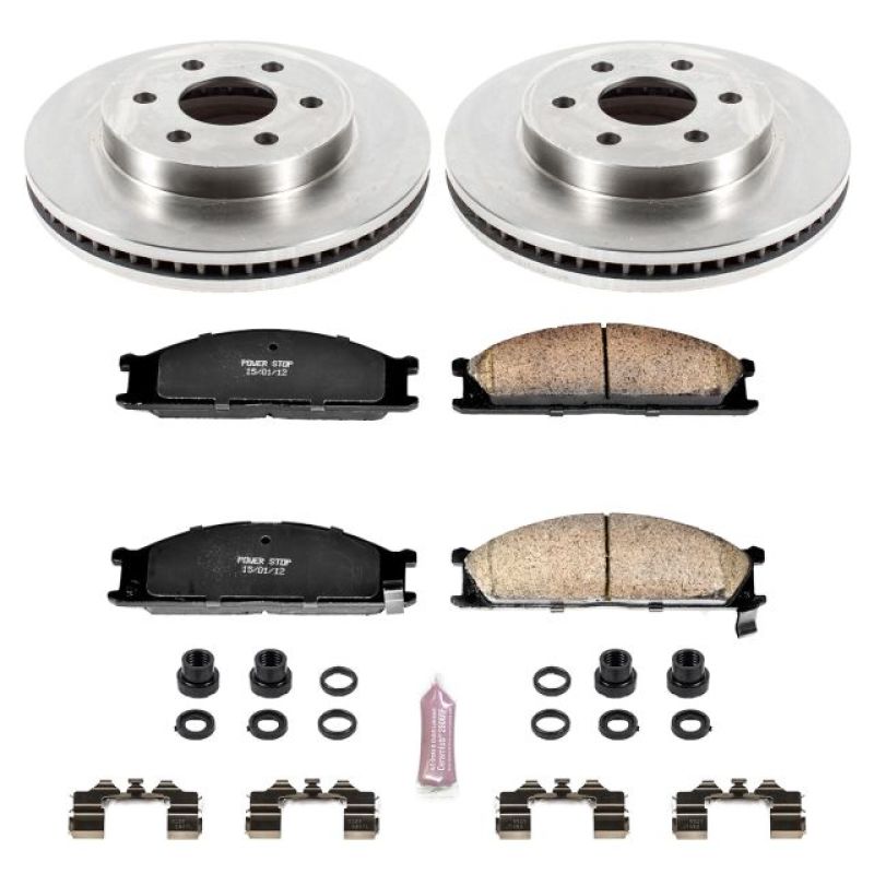 PSB Autospecialty Kit - Power Stop 98-99 Cadillac DeVille Front Autospecialty Brake Kit