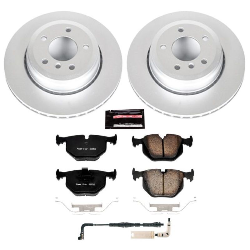 PSB Z23 Evolution Coated Kit - Power Stop 04-07 BMW 525i Rear Z23 Evolution Sport Coated Brake Kit