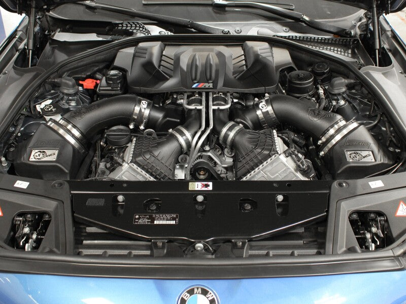 AFE Momentum Cold Air Intakes - aFe Momentum PRO DRY S Intake System 12-14 BMW M5 (F10) V8 4.4L (tt)