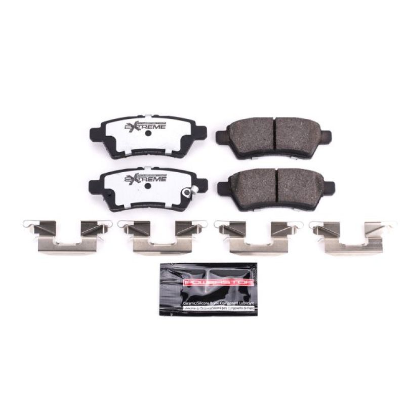 PSB Z36 Truck & Tow Brake Pads - Power Stop 05-12 Nissan Pathfinder Rear Z36 Truck & Tow Brake Pads w/Hardware
