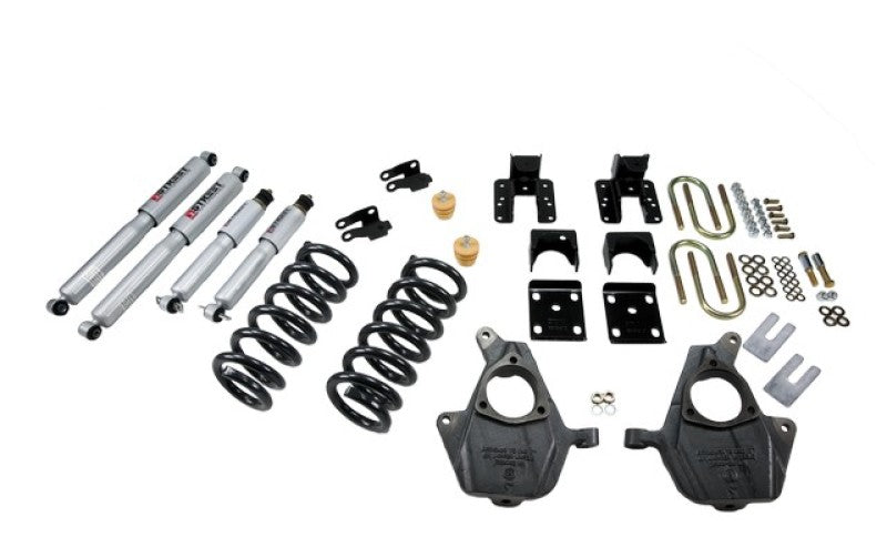 BT Lower Kit w SP Shocks - Belltech LOWERING KIT WITH SP SHOCKS