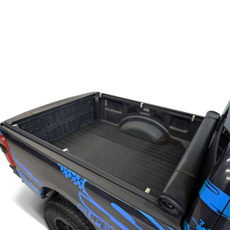 WES Soft Roll Tonneau Covers - Westin 17-24 Ford F-250/350 Super Duty 6.75ft. Bed Soft Roll Tonneau Cover - Black