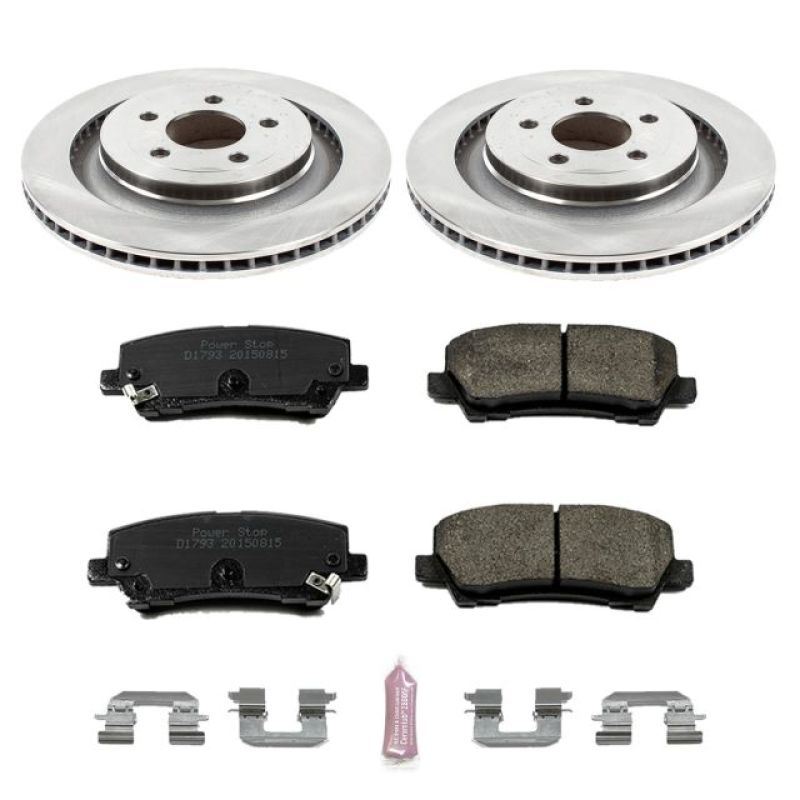 PSB Autospecialty Kit - Power Stop 15-19 Ford Mustang Rear Autospecialty Brake Kit
