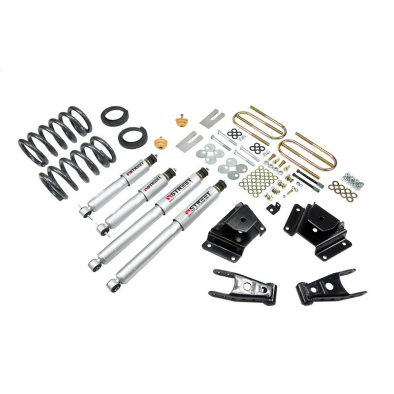 BT Lower Kit w SP Shocks - Belltech LOWERING KIT WITH SP SHOCKS