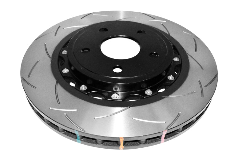 DBA 5000 Series Slotted Rotors - DBA 06-10 Jeep Grand Cherokee SRT8 5000 Series Uni-Directional Slotted Front Rotor w/Black Hat