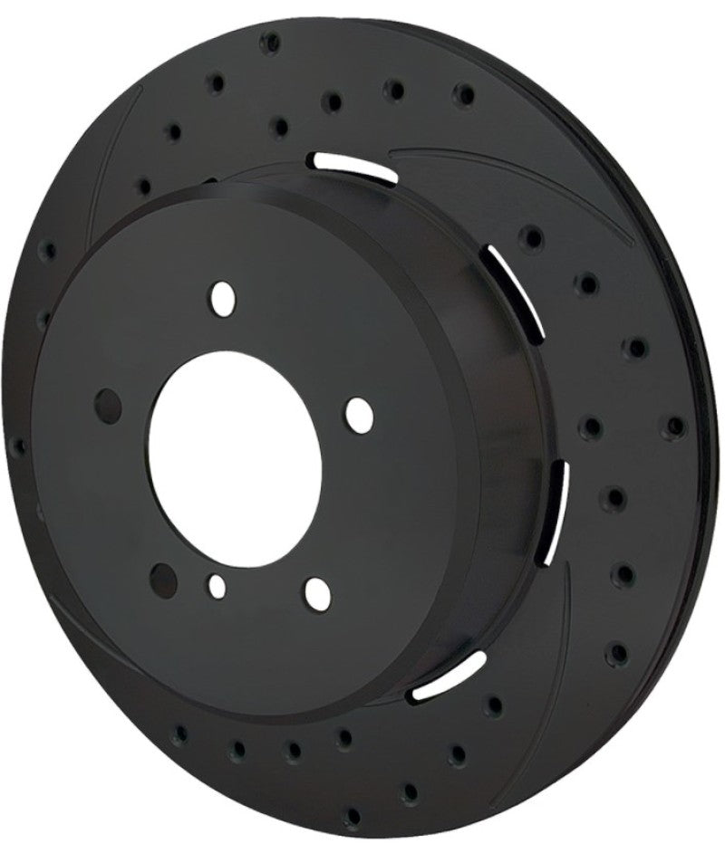 WIL Rotors - Wilwood Rotor-2.31in Offset-SRP-BLK-Drill-RH 12.19 x .810 - 5x4.75in BC