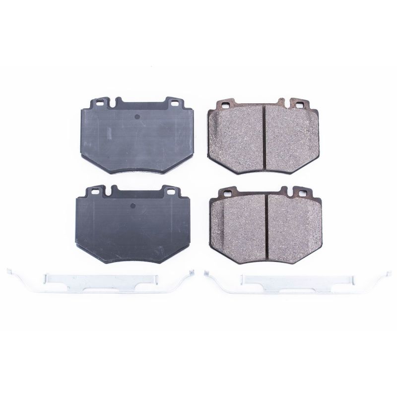 PSB Z17 Evolution Brake Pads - Power Stop 05-06 Mercedes-Benz S500 Front Z17 Evo Ceramic Brake Pad w/Hardware