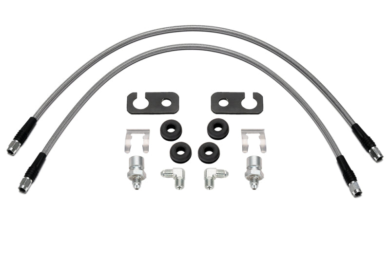 WIL Flexline Brake Hose - Wilwood 22-24 Toyota LC300/Tundra Front Flexline Kit 25in