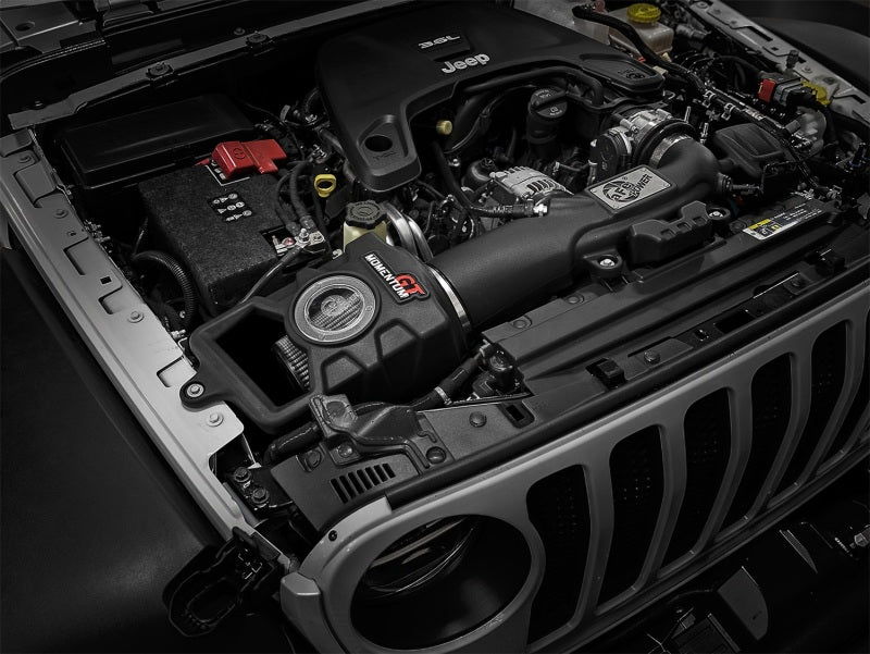AFE Momentum GT Cold Air Intakes - aFe Momentum GT Pro DRY S Cold Air Intake System 2018+ Jeep Wrangler (JL) V6 3.6L