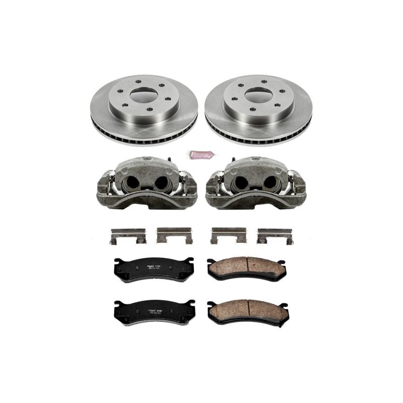 PSB Autospecialty Caliper - Power Stop 00-06 GMC Yukon XL 1500 Front Autospecialty Kit w/Cals