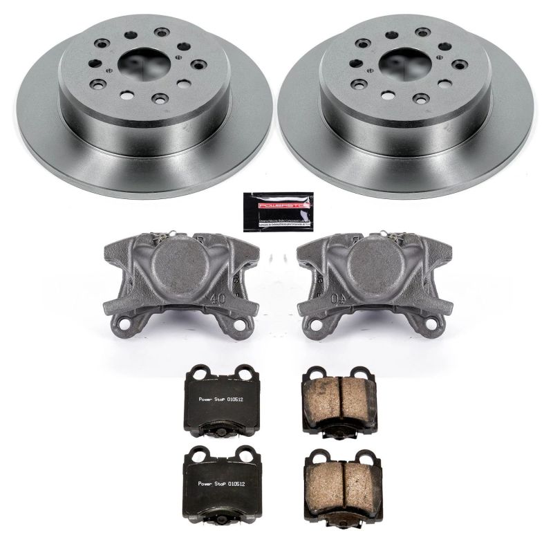 PSB Autospecialty Kit w/Cals - Power Stop 01-05 Lexus IS300 Rear Autospecialty Brake Kit w/Calipers