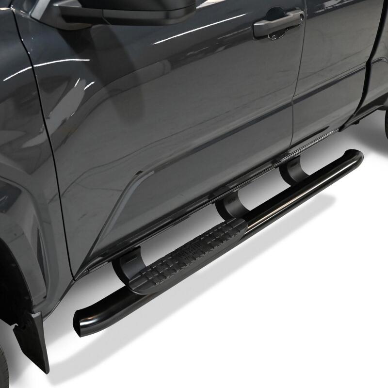 WES Nerf Bars - PRO TRAXX 4 - Westin 24-25 Toyota Tacoma XtraCab PRO TRAXX 4 Oval Nerf Step Bars - Black