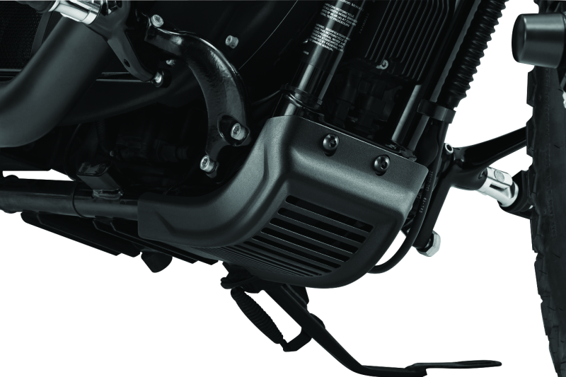 KUR Skid Plates - Kuryakyn Dillinger Skid Plate Black