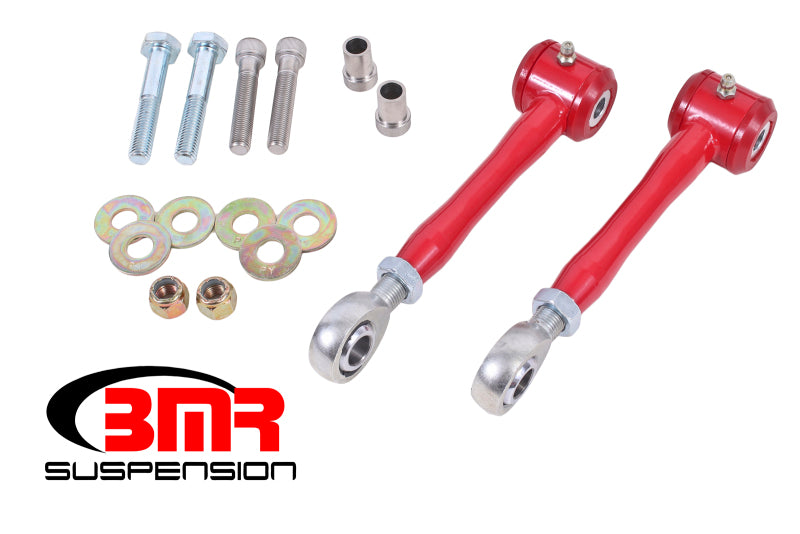BMR End Links - BMR 16-17 6th Gen Camaro Rear Sway Bar End Link Kit - Red