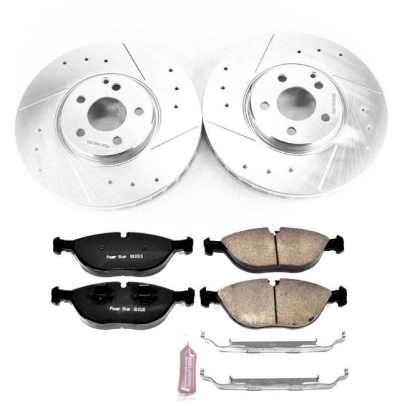 PSB Z23 Evolution Kit - Power Stop 04-05 Mercedes-Benz E500 Front Z23 Evolution Sport Brake Kit