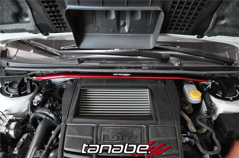 TAN Strut Tower Bars - Front - Tanabe Sustec Front Strut Tower Bar 2015 Subaru WRX/WRX STI