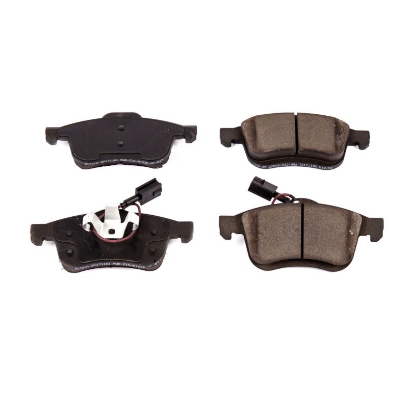 PSB Z16 Evolution Brake Pads - Power Stop 15-18 Ram ProMaster City Front Z16 Evolution Ceramic Brake Pads