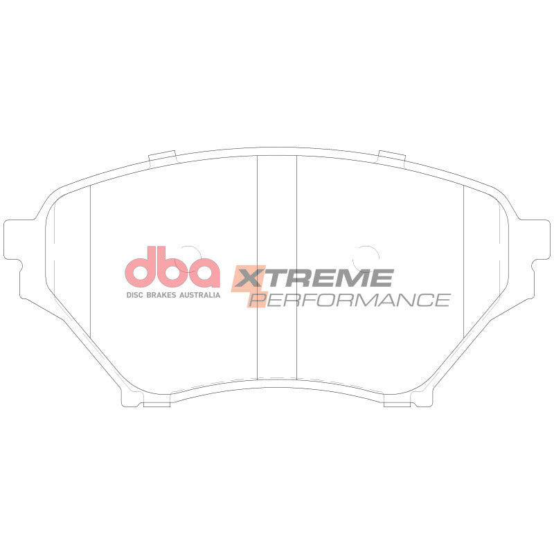 DBA XP650 Brake Pads - DBA 01-05 Miata w/ Sport Suspension XP650 Front Brake Pads