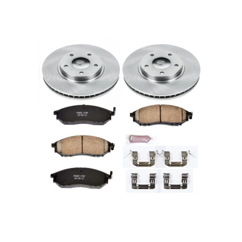 PSB Autospecialty Kit - Power Stop 03-04 Infiniti M45 Front Autospecialty Brake Kit