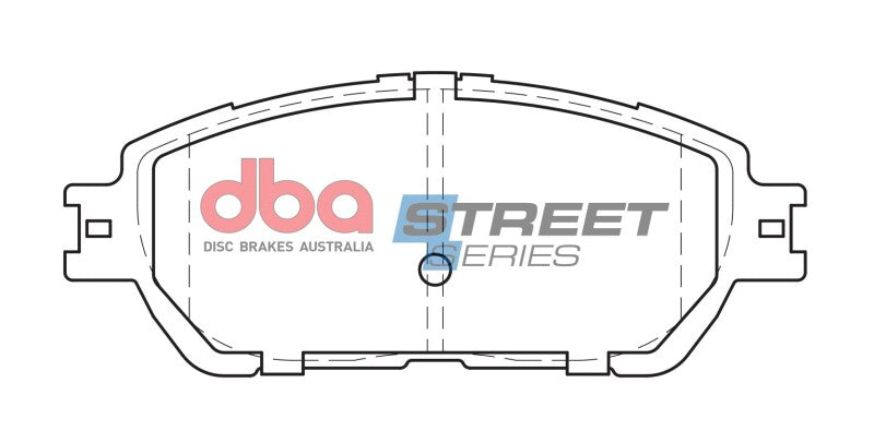 DBA Street Series Brake Pads - DBA 02-03 Lexus ES300 Street Series Front Brake Pads