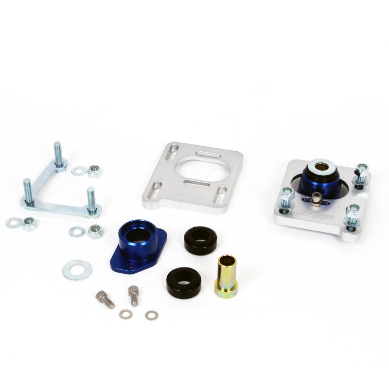 BBK Caster Camber Plate Kit - BBK 94-04 Mustang Caster Camber Plate Kit - Silver Anodized Finish