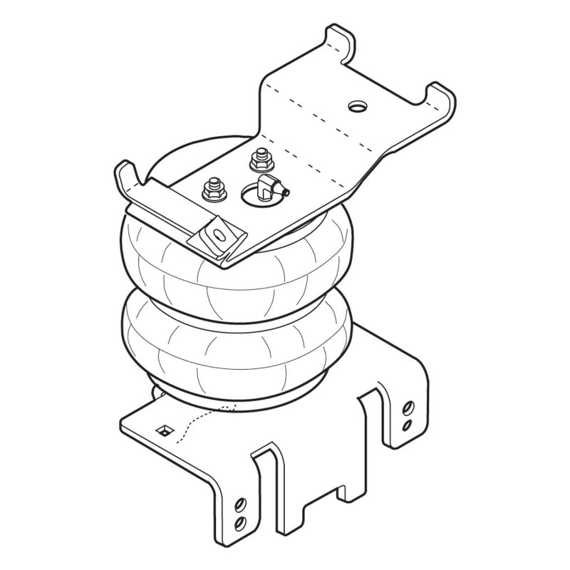 FIR Ride-Rite Kits - Rear - Firestone Ride-Rite Air Helper Spring Kit Rear 04-15 Nissan Titan 2WD/4WD (W217602355)