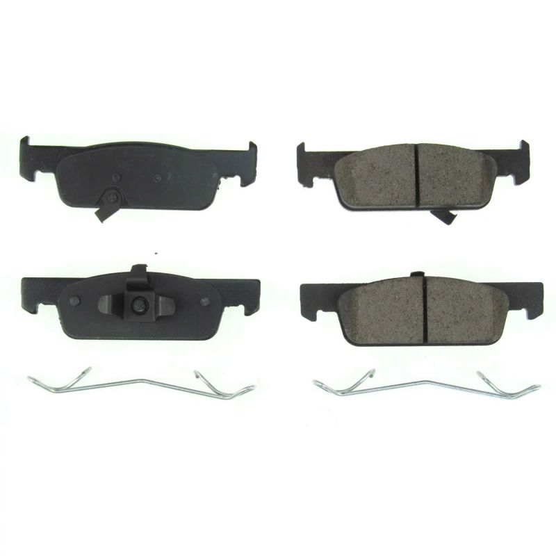 PSB Z17 Evolution Brake Pads - Power Stop 2019 Smart EQ fortwo Front Z17 Evolution Ceramic Brake Pads w/Hardware