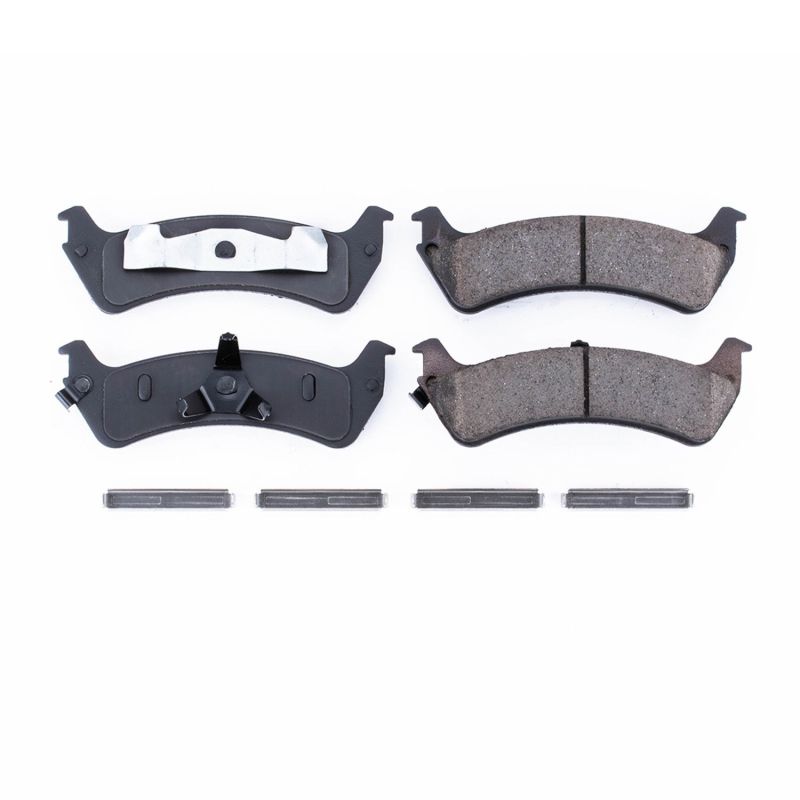 PSB Z17 Evolution Brake Pads - Power Stop 95-01 Ford Explorer Rear Z17 Evolution Ceramic Brake Pads w/Hardware