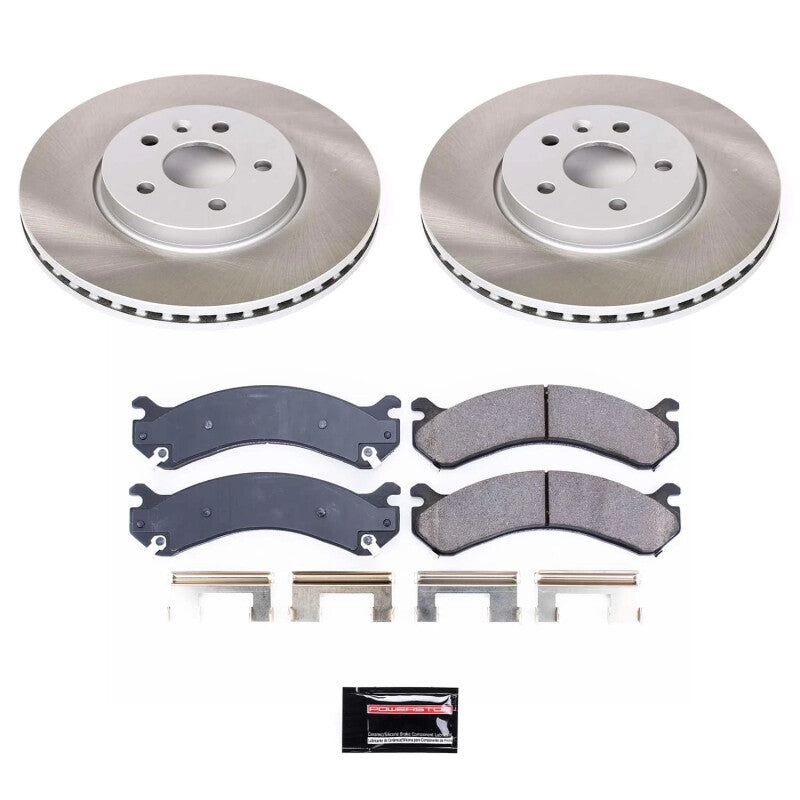 PSB Semi-Coated Rotor Kits - Power Stop 18-22 Chevrolet Trax Front Semi-Coated Rotor Kit