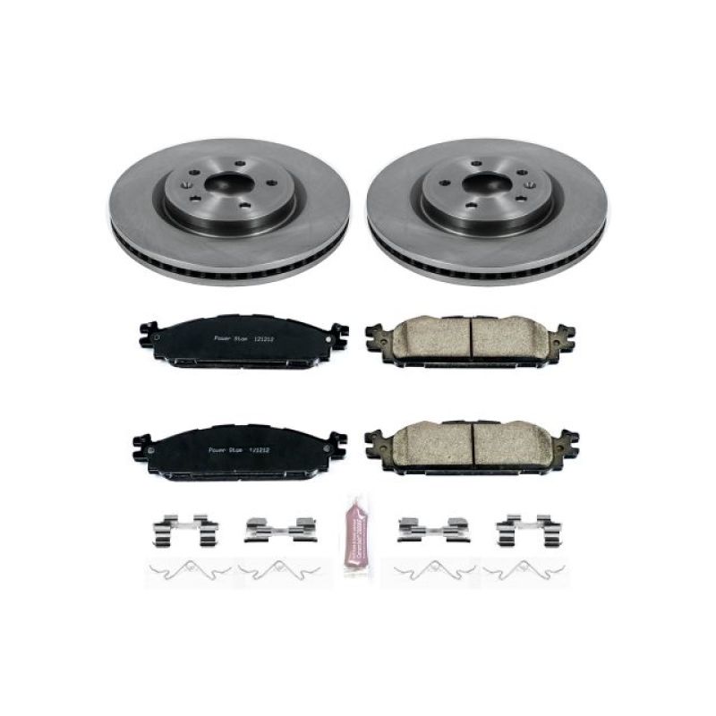 PSB Autospecialty Kit - Power Stop 11-19 Ford Explorer Front Autospecialty Brake Kit