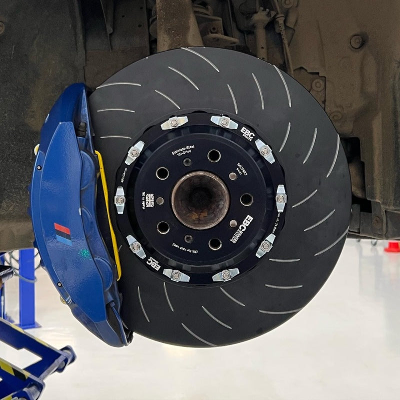 EBC 2 Piece Racing Rotors - EBC Racing 11-19 BMW M5/M6 4.4L (F10/F12/F13/F06) 2 Piece SG Racing Front Rotors