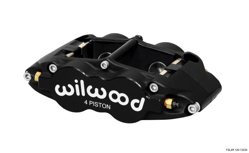 WIL Superlite Caliper - Wilwood Caliper-Forged Superlite 4R 1.12/1.12in Pistons 0.81in Disc