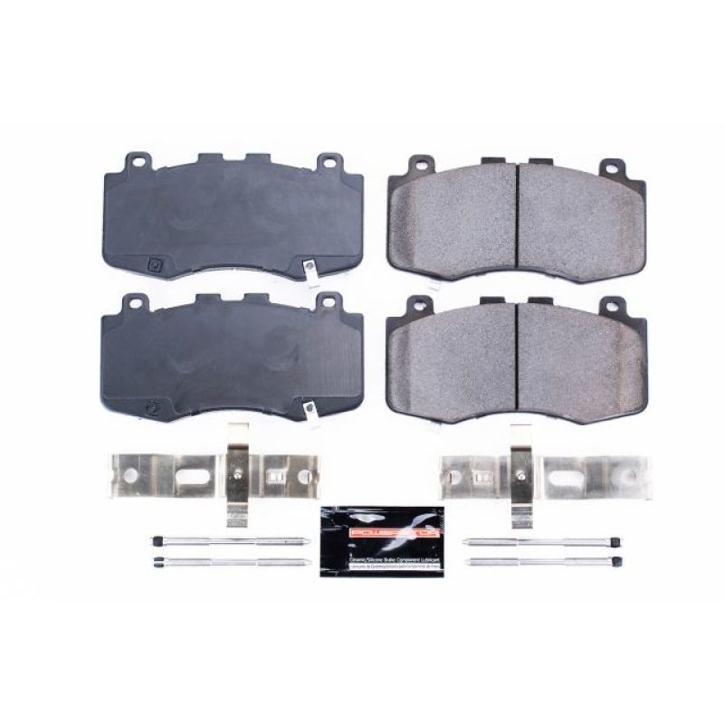 PSB Z23 Evolution Brake Pads - Power Stop 18-19 Jeep Grand Cherokee Front Z23 Evolution Sport Brake Pads w/Hardware