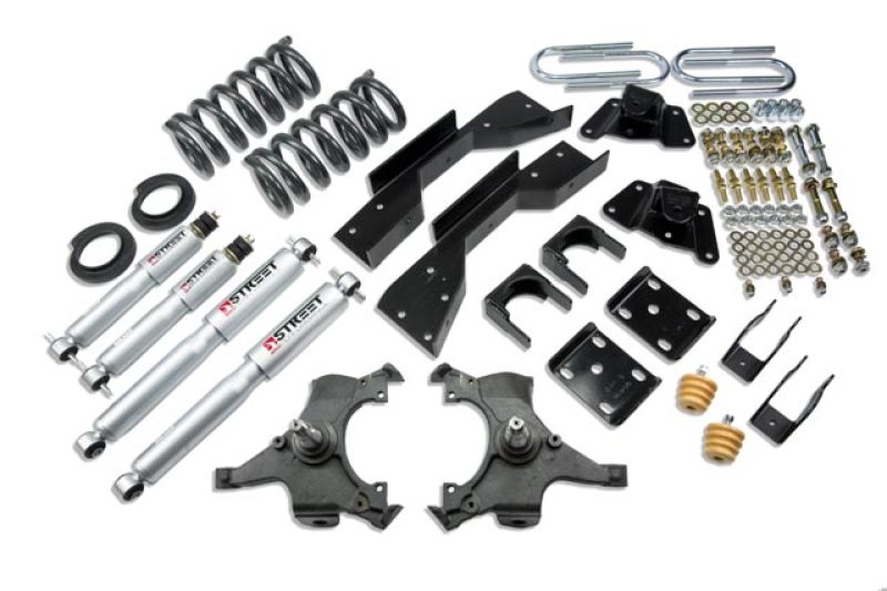 BT Lower Kit w SP Shocks - Belltech LOWERING KIT WITH SP SHOCKS