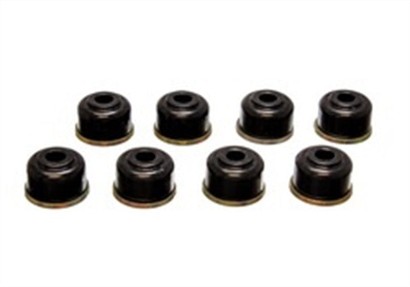 ES End Links - Black - Energy Suspension Black Heavy Duty End Link Set 3/8 inch I.D. / 11/16 inch Nipple O.D. / 1 1/8 O.D.