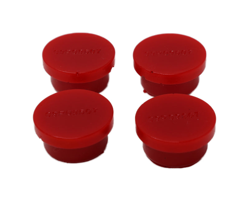 ES C-Bushings - Red - Energy Suspension Universal End Cap Bushing Set 1.130 DIA - Red