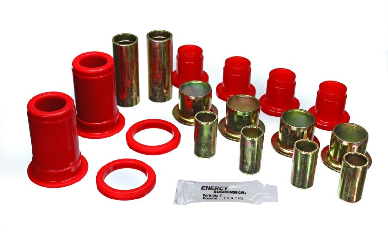 ES Cntrl Arm Bushings - Red - Energy Suspension Front Control Arm Bushings - Red