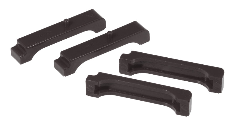 PRO Radiator Insulators - Blk - Prothane 68-87 GM Big Block Radiator Insolators - Black