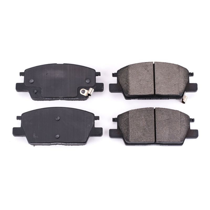 PSB Z16 Evolution Brake Pads - Power Stop 17-19 Buick LaCrosse Front Z16 Evolution Ceramic Brake Pads