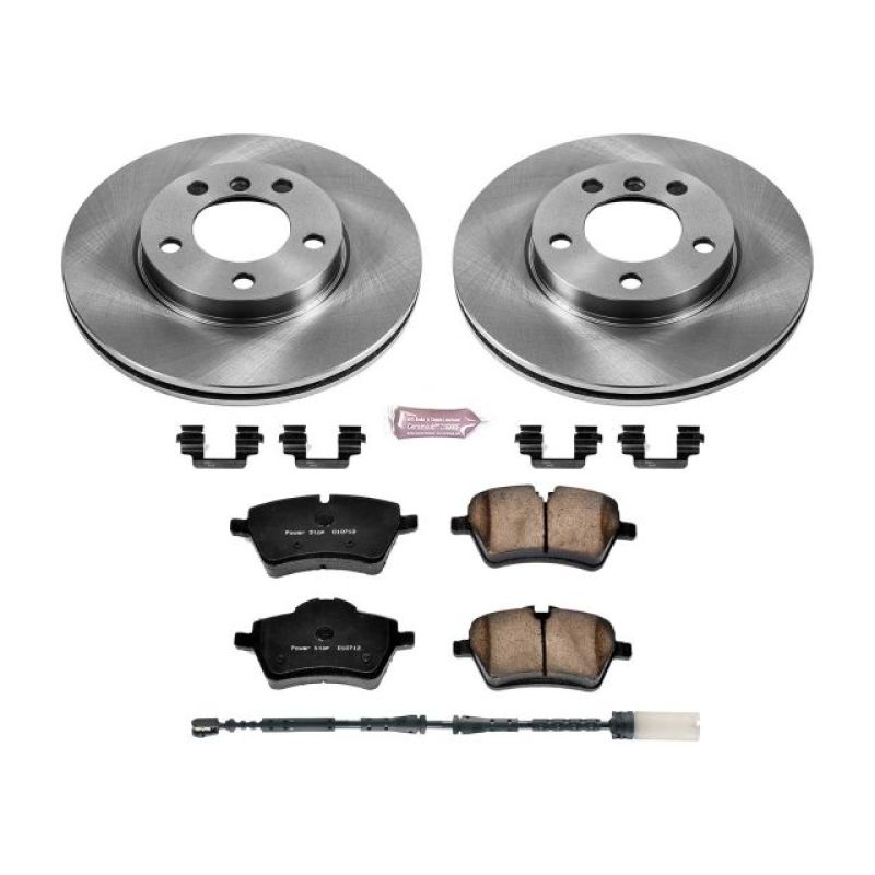 PSB Autospecialty Kit - Power Stop 11-16 Mini Cooper Countryman Front Autospecialty Brake Kit