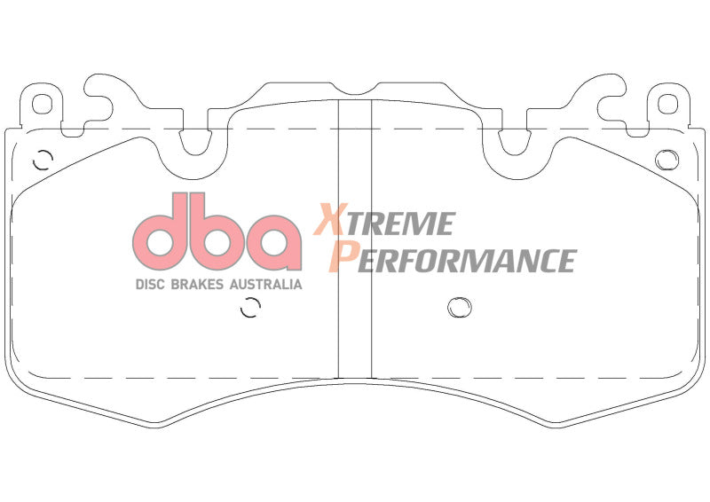 DBA XP Performance Brake Pads - DBA 20-22 Land Rover Defender (w/380mm Front Rotor) Front XP Performance Brake Pads
