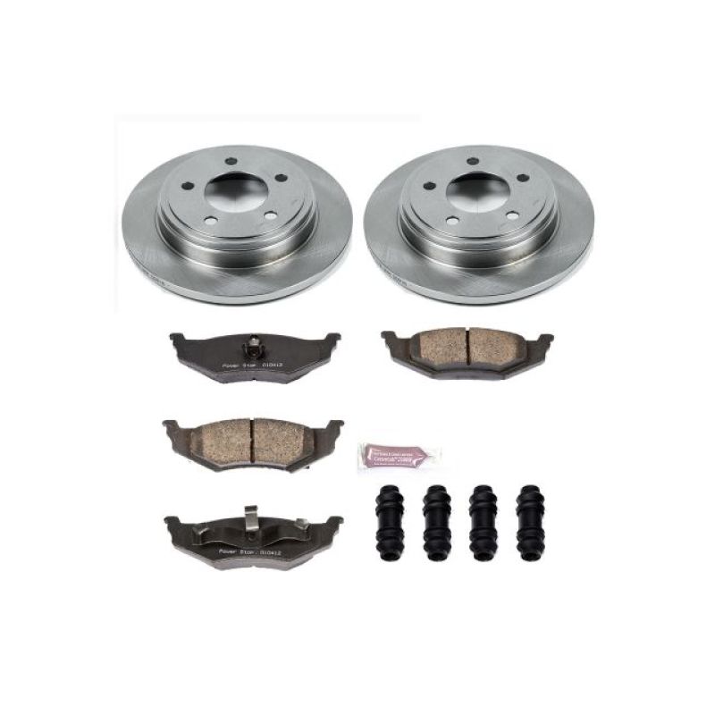 PSB Autospecialty Kit - Power Stop 99-04 Chrysler 300M Rear Autospecialty Brake Kit