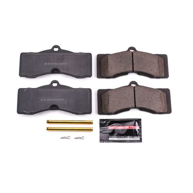 PSB Z23 Evolution Brake Pads - Power Stop 1969 Chevrolet Camaro Front or Rear Z23 Evolution Sport Brake Pads w/Hardware