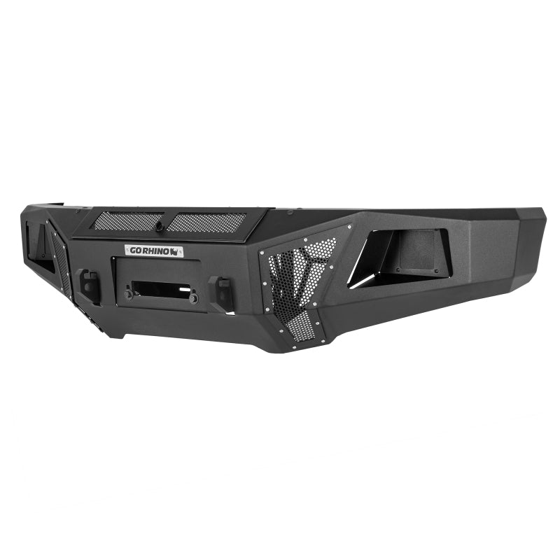 GOR BR11 Bumper - Go Rhino 17-22 Ford F-250/F-350 BR11 Front Bumper Replacement - Tex. Black