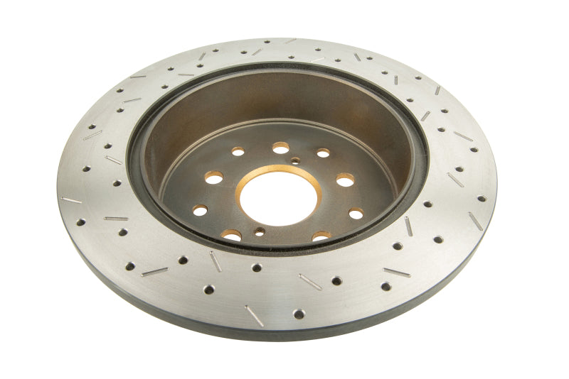 DBA 4000 Slot&Drill Rotors - DBA 00-05 Lexus IS300 Rear Drilled & Slotted 4000 Series Rotor